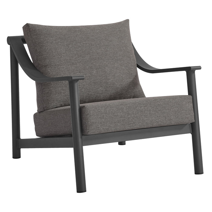 Terrace Outdoor Patio Aluminum Accent Armchair by Modway