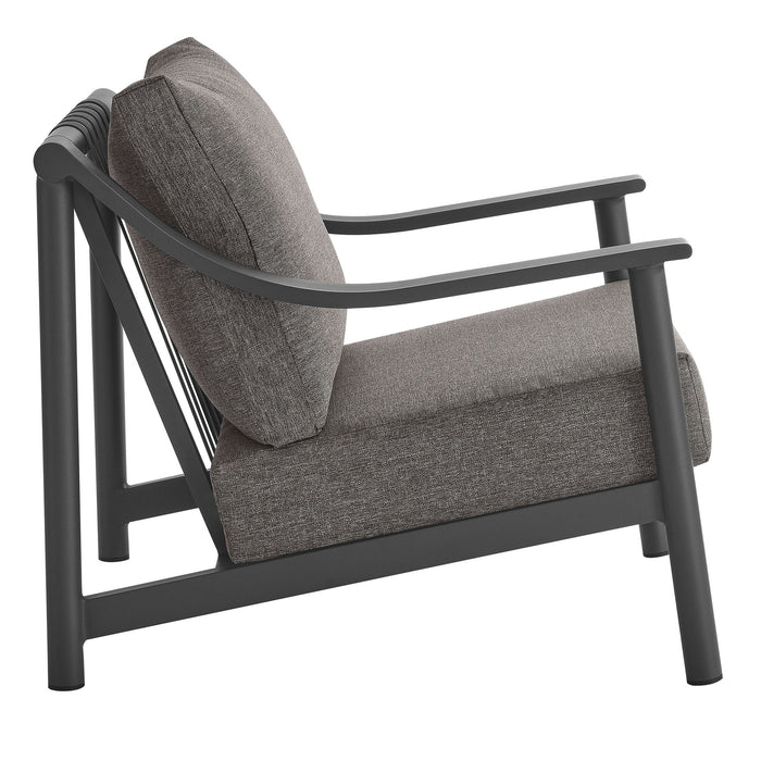 Terrace Outdoor Patio Aluminum Accent Armchair by Modway