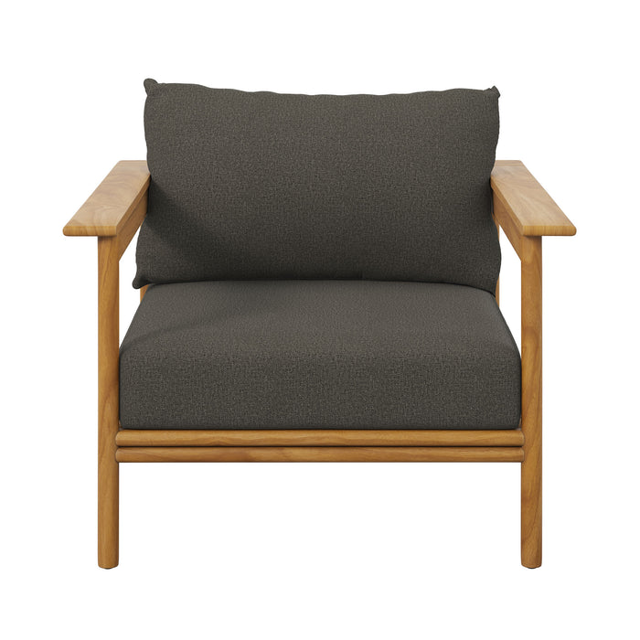 Wren Outdoor Patio Teak Wood Armchair by Modway