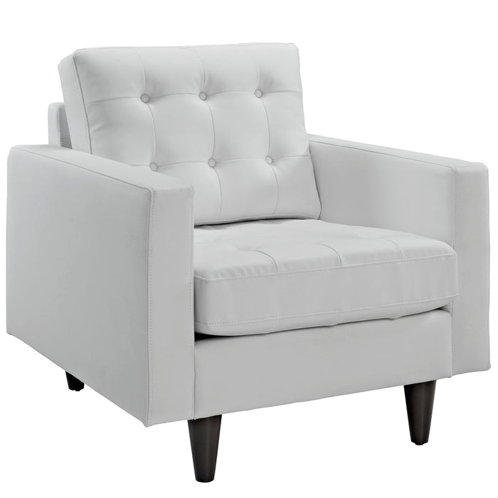 Empress Sofa and Armchair Set of 2 by Modway