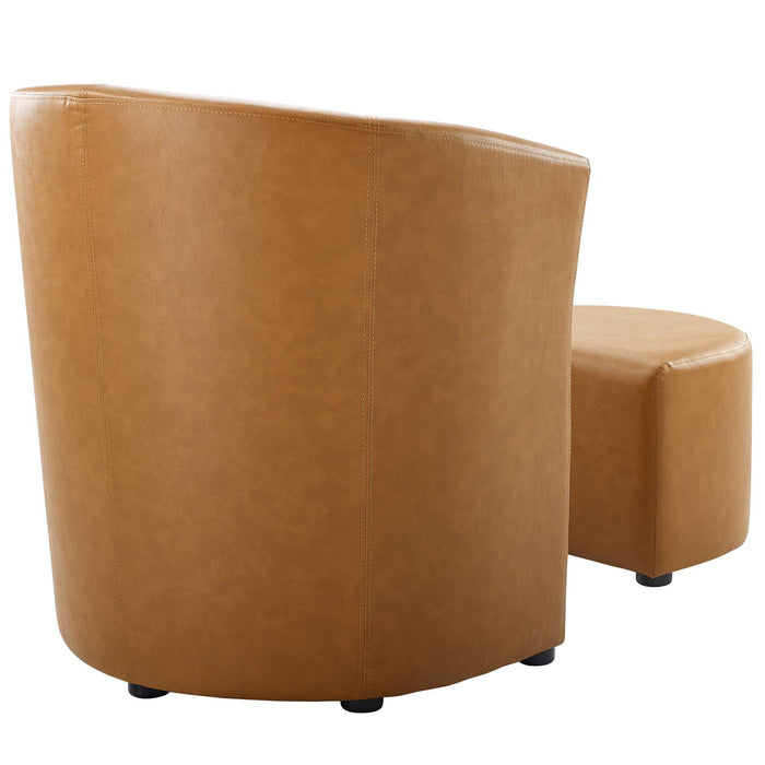 Divulge Armchair and Ottoman by Modway