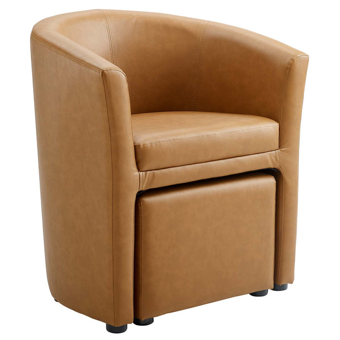 Divulge Armchair and Ottoman by Modway