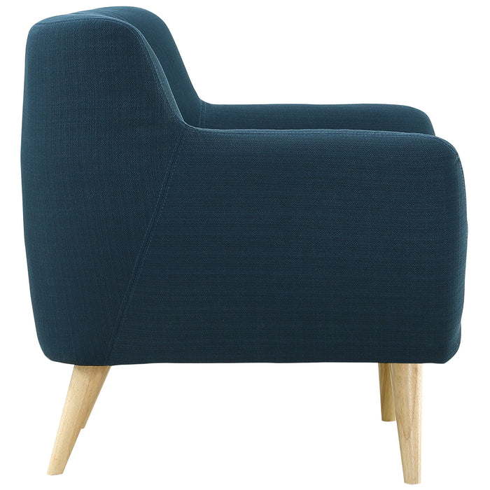 Remark Upholstered Fabric Armchair by Modway