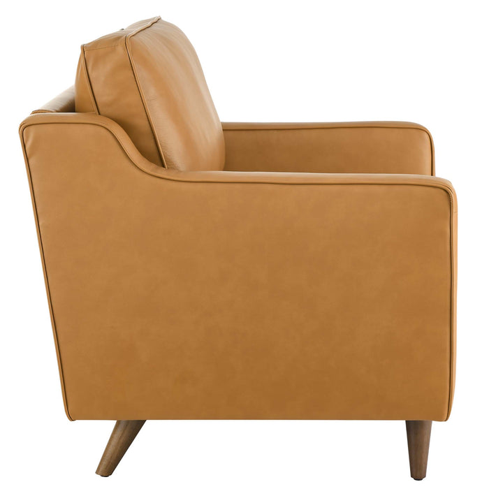 Impart Genuine Leather Armchair by Modway