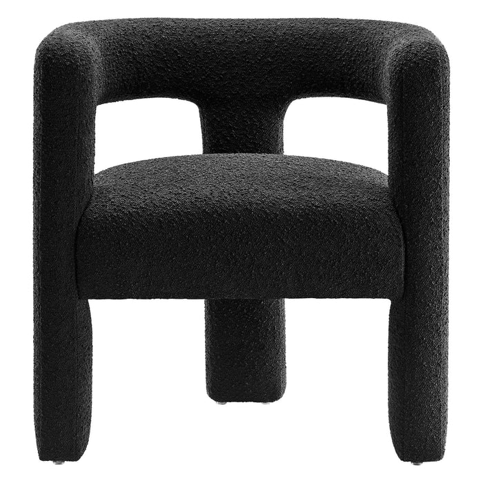 Kayla Boucle Upholstered Armchair by Modway