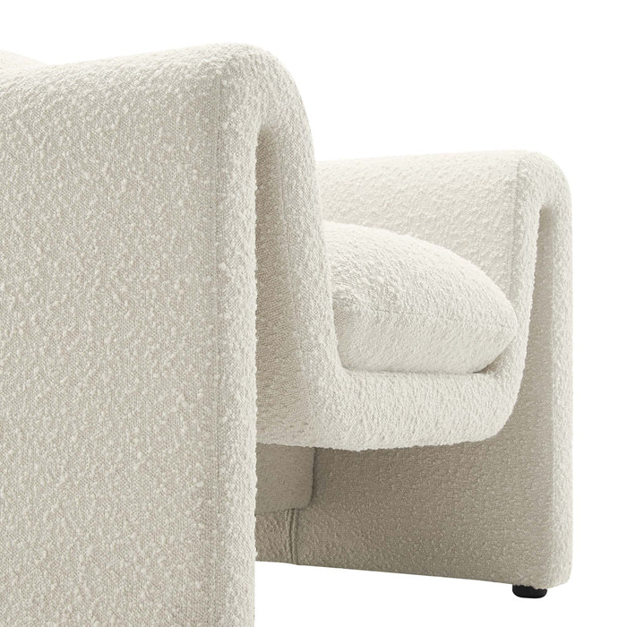 Waverly Boucle Upholstered Armchair by Modway