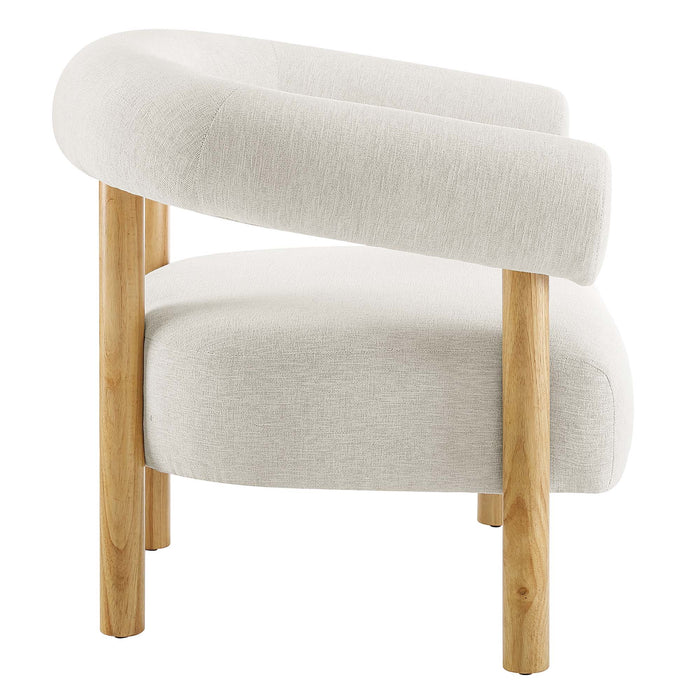 Sable Upholstered Fabric Armchair by Modway