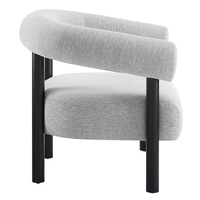 Sable Upholstered Fabric Armchair by Modway