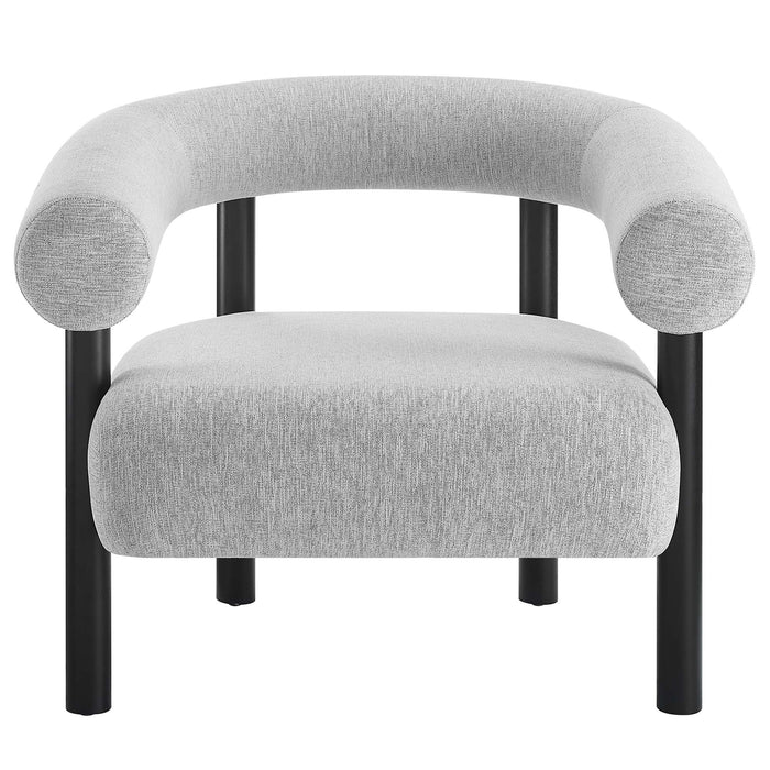 Sable Upholstered Fabric Armchair by Modway