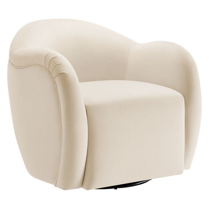 Compose Performance Velvet Swivel Armchair by Modway