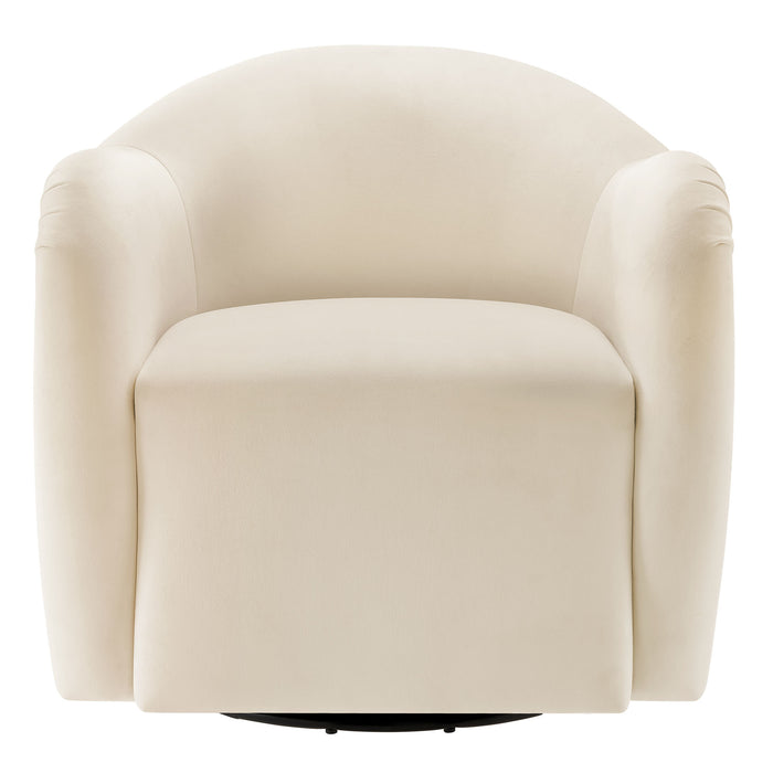 Compose Performance Velvet Swivel Armchair by Modway