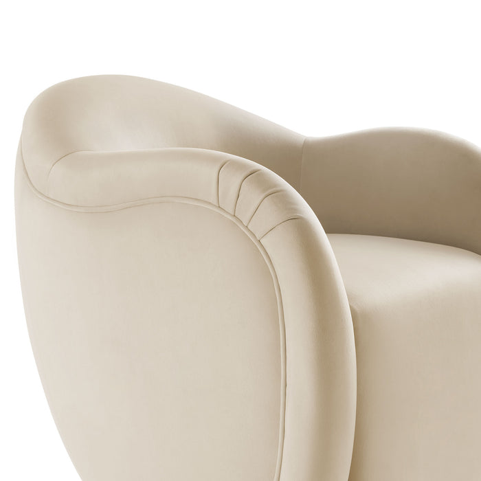 Compose Performance Velvet Swivel Armchair by Modway