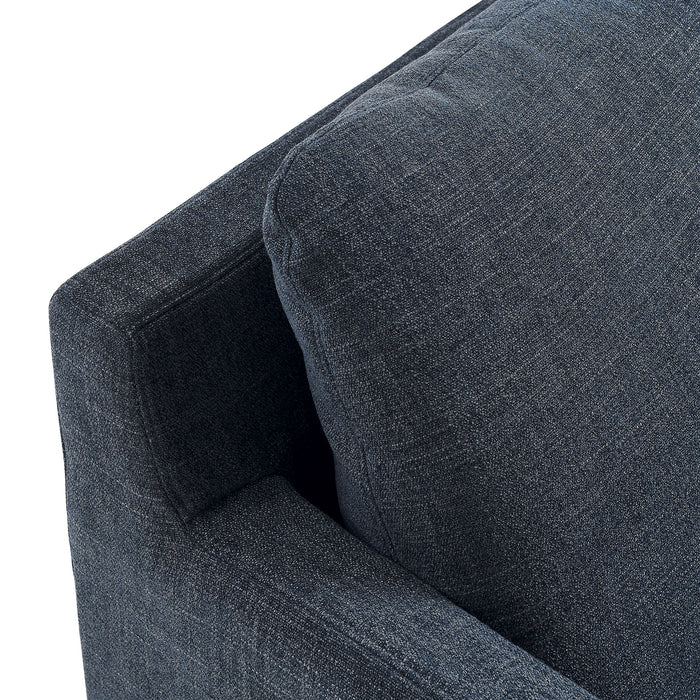 Serene Linen Slipcovered Swivel Armchair by Modway