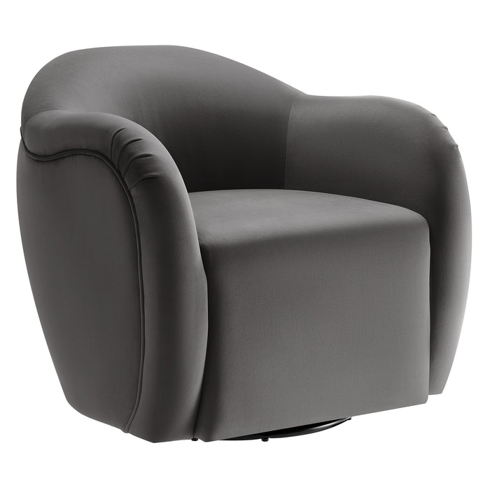 Compose Performance Velvet Swivel Armchair by Modway