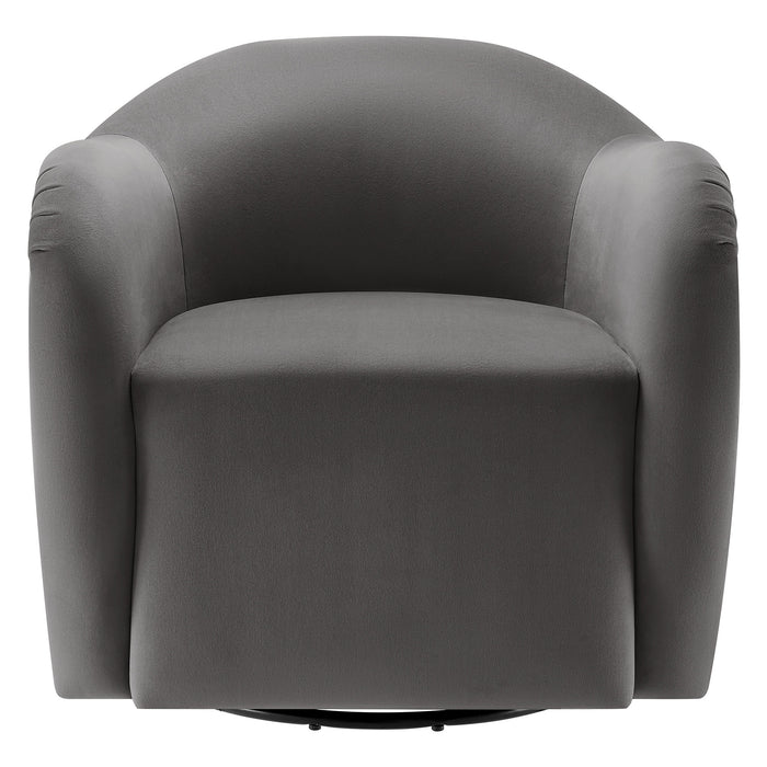 Compose Performance Velvet Swivel Armchair by Modway