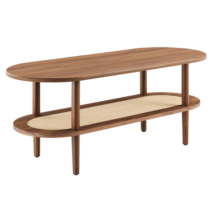 Torus Oval Coffee Table by Modway