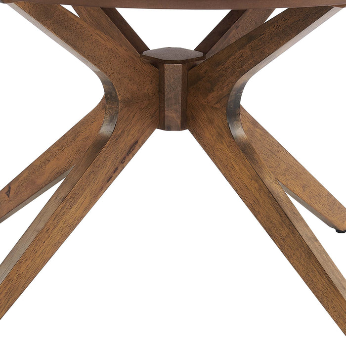 Crossroads Round Wood Coffee Table by Modway