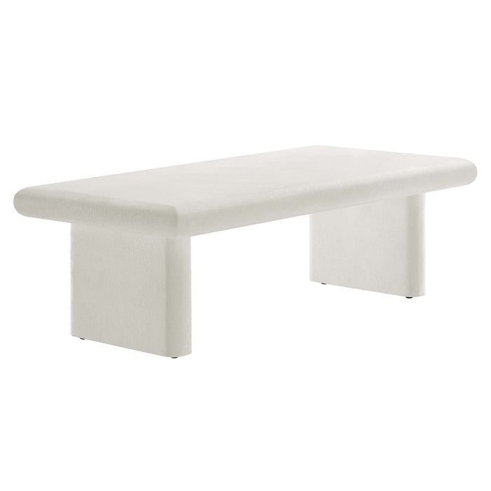 Relic Concrete Textured Coffee Table by Modway