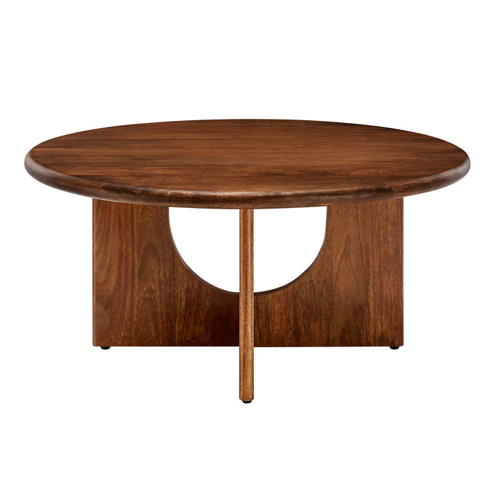 Rivian Round 34" Coffee Table by Modway