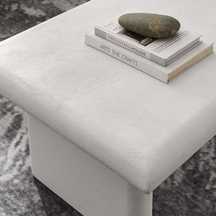 Relic Concrete Textured Coffee Table by Modway