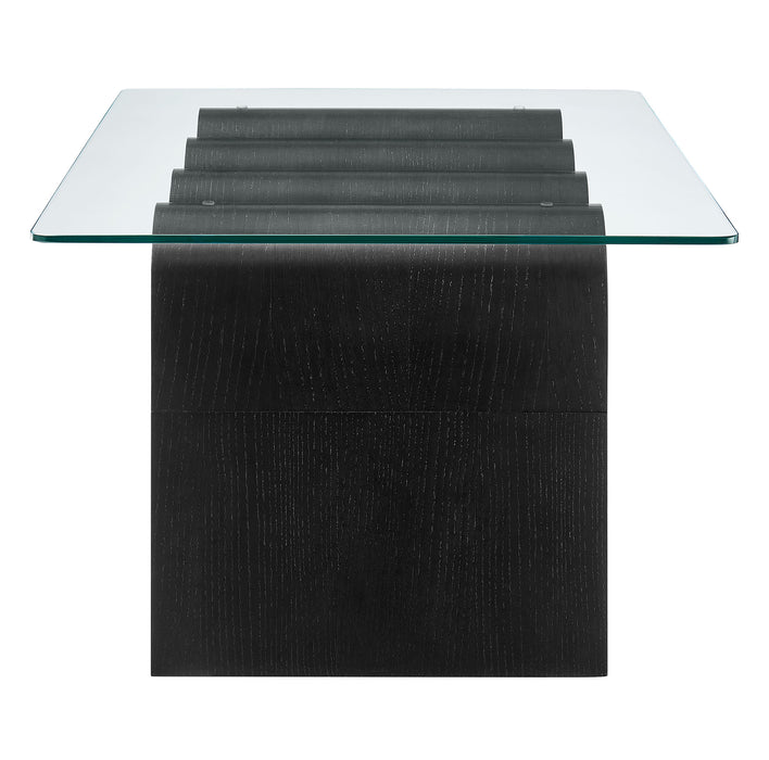 Ondine Glass Top Coffee Table by Modway