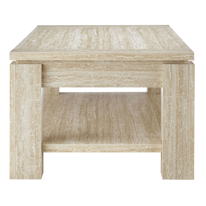 Hollis Travertine Coffee Table by Modway