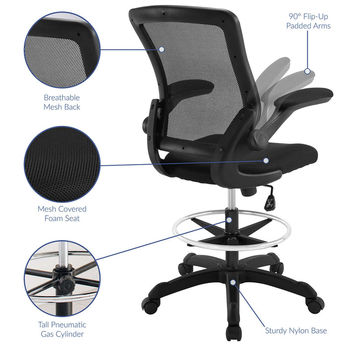 Veer Drafting Chair by Modway