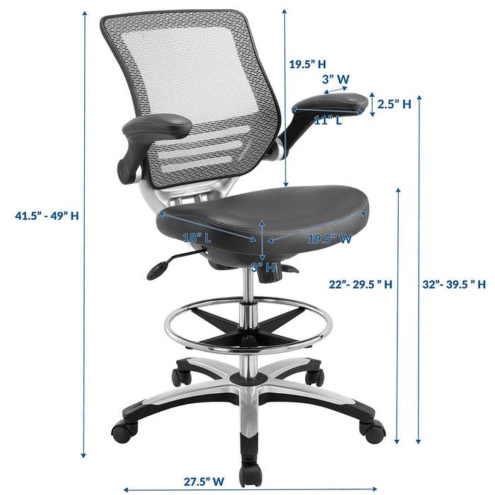 Edge Drafting Chair by Modway