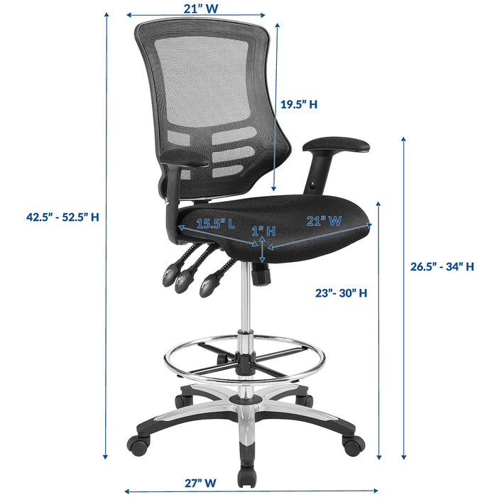 Calibrate Mesh Drafting Chair by Modway