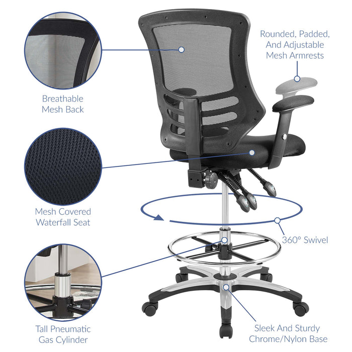 Calibrate Mesh Drafting Chair by Modway