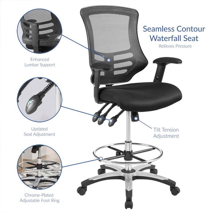 Calibrate Mesh Drafting Chair by Modway