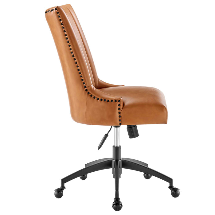 Empower Channel Tufted Vegan Leather Office Chair by Modway