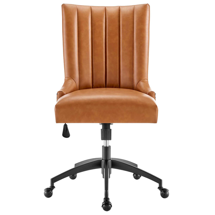 Empower Channel Tufted Vegan Leather Office Chair by Modway