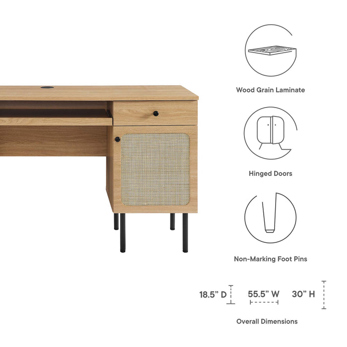 Chaucer Office Desk by Modway