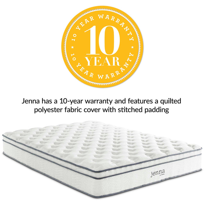 Jenna 10" Innerspring and Foam Full Mattress by Modway