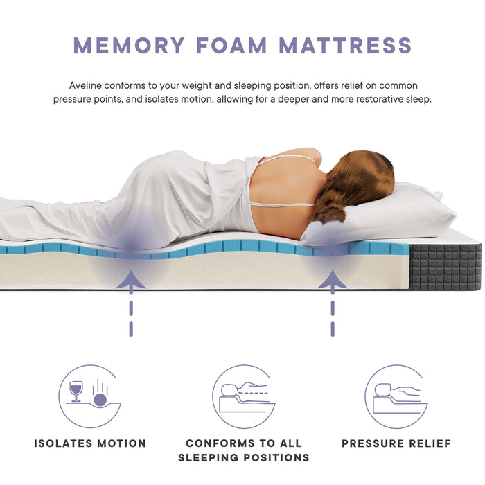 Aveline 6" Full Mattress by Modway