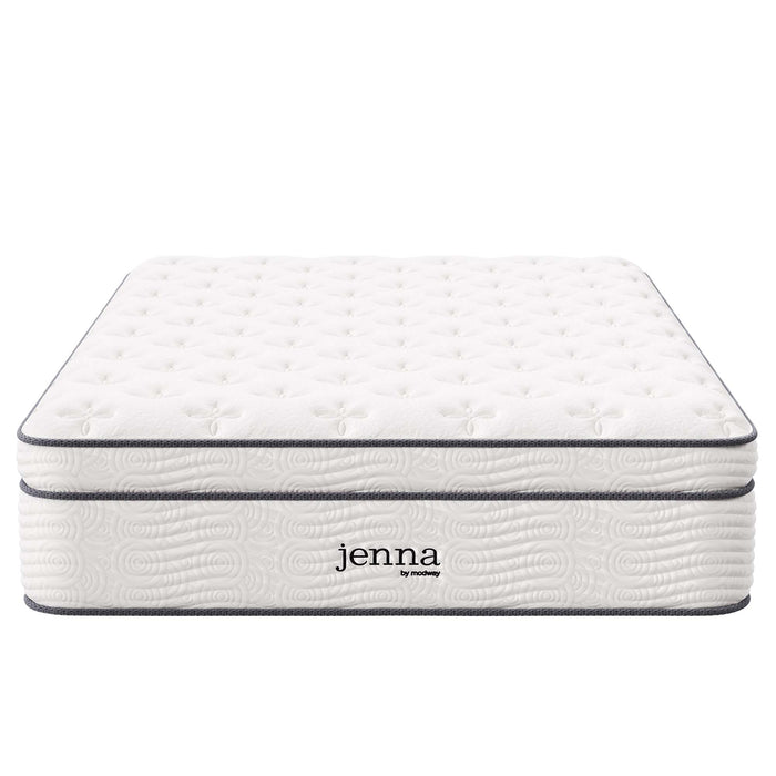 Jenna 14" Innerspring and Foam Full Mattress by Modway