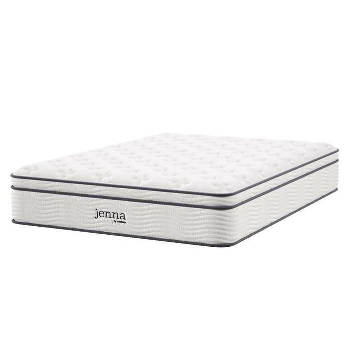 Jenna 12" Innerspring and Foam Full Mattress by Modway