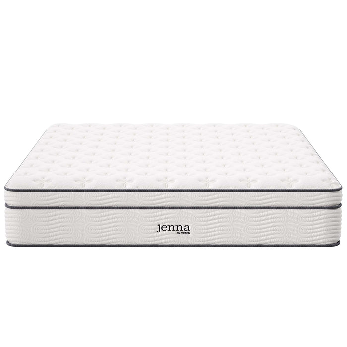 Jenna 14" Innerspring and Foam King Mattress by Modway