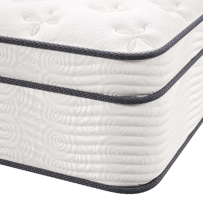 Jenna 14" Innerspring and Foam King Mattress by Modway