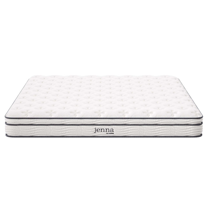 Jenna 8" Innerspring and Foam King Mattress by Modway