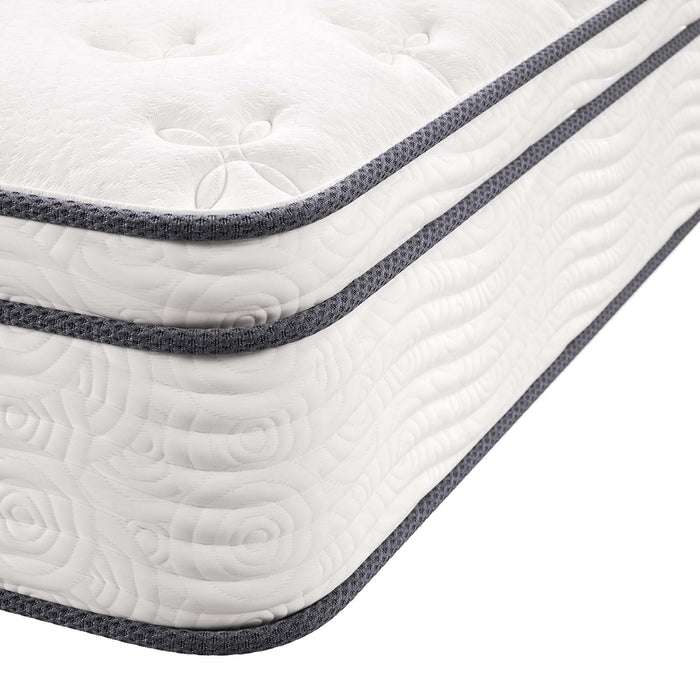 Jenna 12" Innerspring and Foam King Mattress by Modway