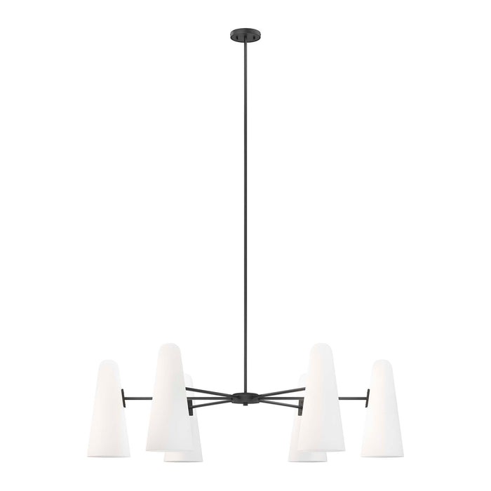 Beacon 6-Light Chandelier by Modway