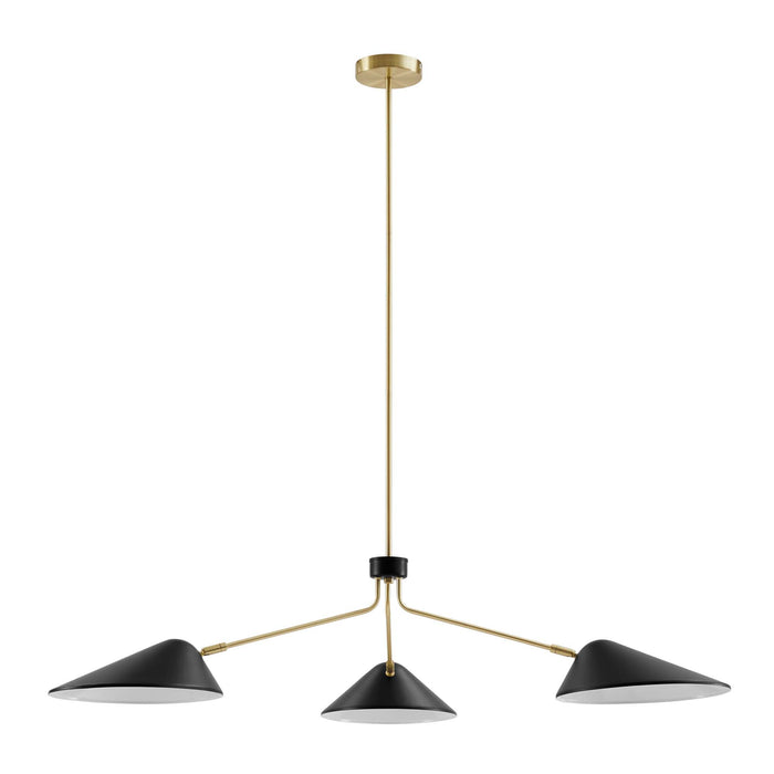 Journey 3-Light 14" Arm Pendant by Modway