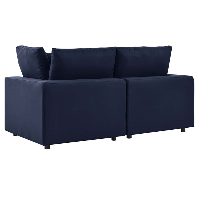 Commix Overstuffed Outdoor Patio Loveseat by Modway