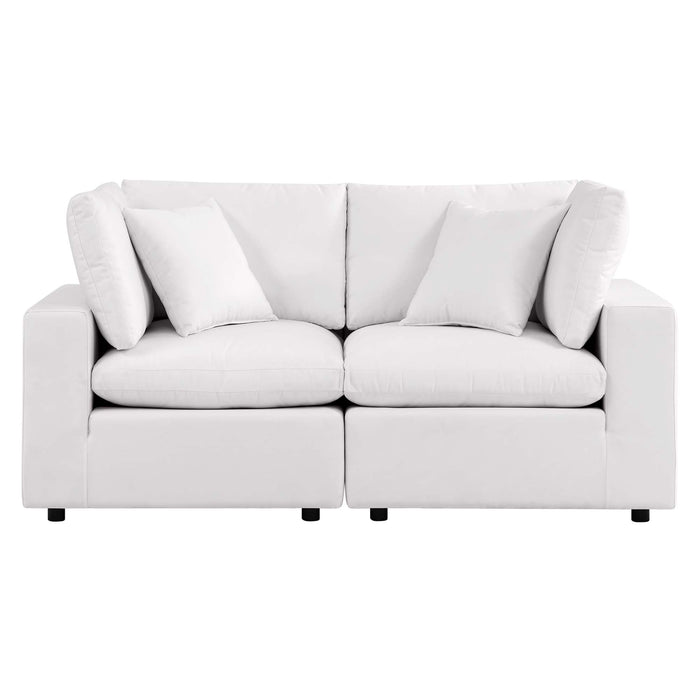 Commix Overstuffed Outdoor Patio Loveseat by Modway