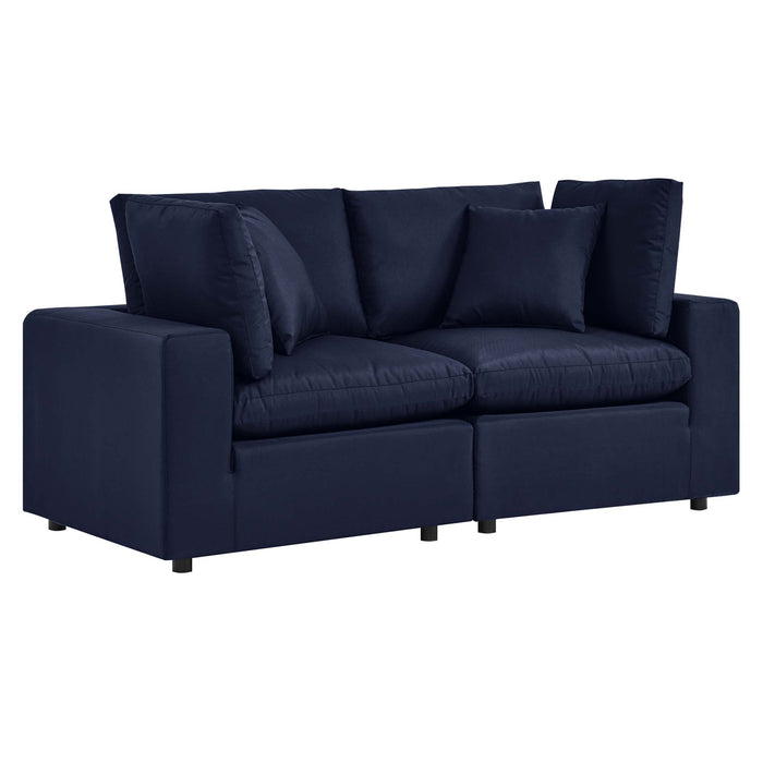 Commix Overstuffed Outdoor Patio Loveseat by Modway