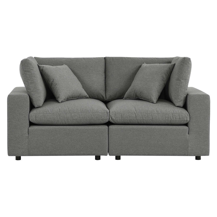 Commix Overstuffed Outdoor Patio Loveseat by Modway