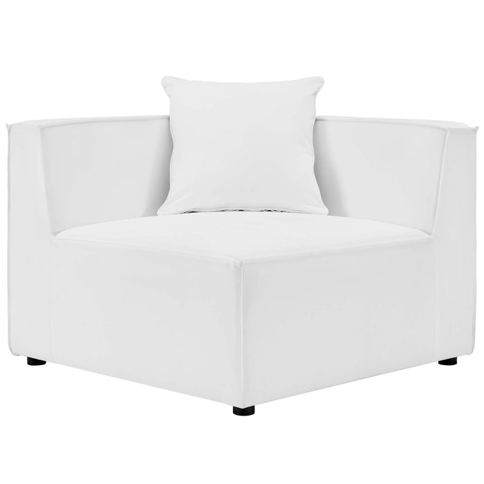 Saybrook 2-Piece Outdoor Patio Upholstered Sectional Sofa Loveseat by Modway