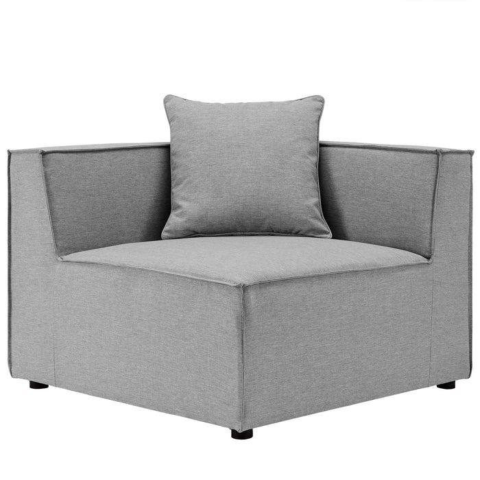 Saybrook 2-Piece Outdoor Patio Upholstered Sectional Sofa Loveseat by Modway